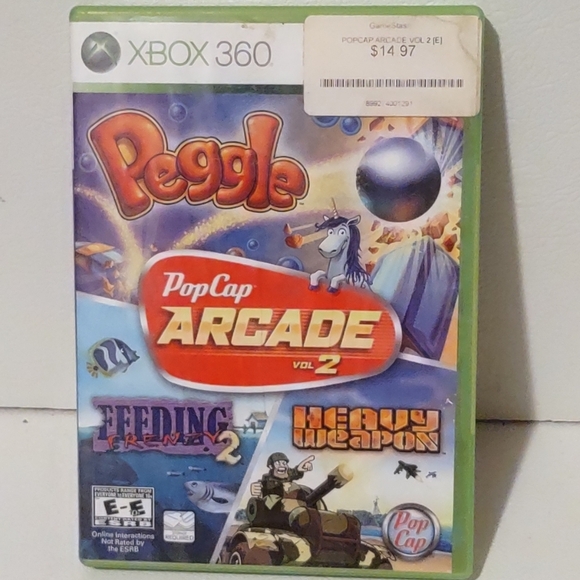 PopCap Arcade Vol. 2 (Microsoft Xbox 360, 2009) Xbox 360 video game - Picture 1 of 9